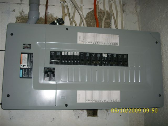 Newer 100 Amp Panel