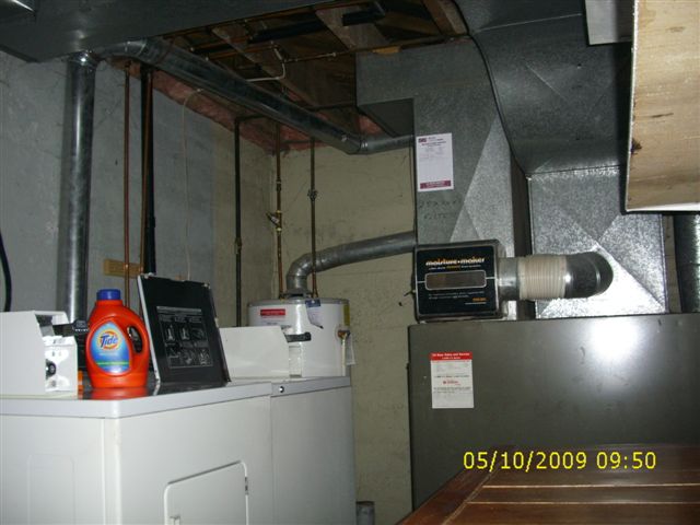 Laundry Area in the Lower Level