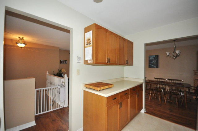 Extra Bank of Cabinetry in Kitchen